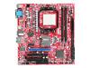 MSI 760GTM-P33 - Motherboard - micro ATX - AMD 760G - Socket AM2+ - UDMA133, Serial ATA-300 (RAID) - Gigabit Ethernet - video - High Definition Audio (8-channel)