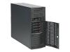 Supermicro SC733 TQ-665B - Mid tower - extended ATX - SATA/SAS - hot-swap - power supply 665 Watt - black - USB