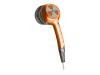 Ifrogz Earpollution D33 - Headphones ( in-ear ear-bud ) - orange