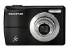 Olympus FE-26 - Digital camera - compact - 12.0 Mpix - optical zoom: 3 x - supported memory: xD-Picture Card, microSD - cosmic black