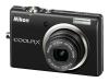 Nikon Coolpix S570 - Digital camera - compact - 12.0 Mpix - optical zoom: 5 x - supported memory: SD, SDHC - black