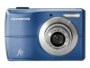 Olympus FE-26 - Digital camera - compact - 12.0 Mpix - optical zoom: 3 x - supported memory: xD-Picture Card, microSD - cornflower blue
