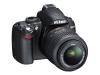 Nikon D3000 - Digital camera - SLR - 10.2 Mpix - Nikon AF-S DX 18-55mm lens - optical zoom: 3 x - supported memory: SD, SDHC