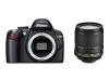 Nikon D3000 - Digital camera - SLR - 10.2 Mpix - Nikon AF-S DX 18-105mm lens - optical zoom: 5.8 x - supported memory: SD, SDHC