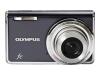 Olympus FE-5020 - Digital camera - compact - 12.0 Mpix - optical zoom: 5 x - supported memory: xD-Picture Card, microSD - dark grey