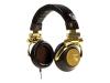 Skullcandy Ti - Headphones ( ear-cup ) - brown, gold