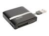 Dicota CardGuard Pro - Card reader ( CF I, CF II, Memory Stick, MS PRO, Microdrive, MMC, SD, SM, MS Duo, miniSD, RS-MMC ) - Hi-Speed USB