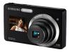 Samsung ST550 - Digital camera - compact - 12.2 Mpix - optical zoom: 4.6 x - supported memory: microSD, microSDHC - black