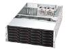 Supermicro SC846 A-R1200B - Rack-mountable - 4U - extended ATX - SATA/SAS - hot-swap - power supply 1200 Watt - black