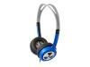 Ifrogz Earpollution Toxix - Headphones ( ear-cup ) - blue