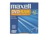 Maxell - DVD-RAM - 4.7 GB - storage media