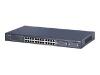 NETGEAR FS726 - Switch - 24 ports - Ethernet, Fast Ethernet - 10Base-T, 100Base-TX external