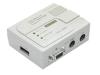 StarTech.com - Keyboard / video / mouse (KVM) adapter - 6 pin PS/2, HD-15 (F) - 8 PIN DIN, 13W3 (F) - white