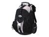 Targus Sport Deluxe Computer - Notebook carrying backpack - black, platinum