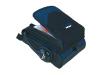 Targus Delta - Soft case for CD player and discs - 24 discs - nylon - black, blue
