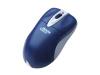 Logitech Dexxa Wireless - Mouse - 3 button(s) - wireless - PS/2 wireless receiver - light grey, midnight blue - retail