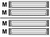 HP - SCSI external cable - HD-68 (M) - HD-68 (M) - 3.65 m