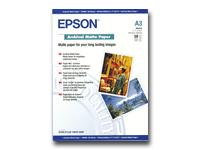 Epson
C13S041344
Paper/Archival Matte 50sh A3 f 2000P