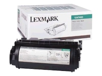 Lexmark
12A7460
Toner/black 5000sh Prebate f T630 T632