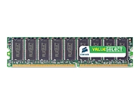 Corsair
VS512MB400
Memory/DDR 512MB 400MHz CL2.5 Value
