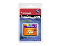 Transcend
TS2GCF133
CompactFlash/2GB MLC 133X TYPE I