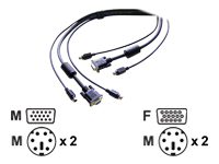 Newstar
SVPS23N1_15
15FT.. 5 MTS.. PS/2-STYLE 3-IN-1 HQ KVM