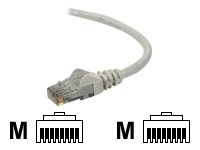 Belkin
A3L980B50CM-S
Cable/Patch Cat6 RJ45 Snagless 0.5m