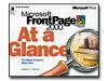 Microsoft FrontPage 2000 At a Glance - reference book - English