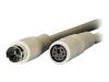 Roline - Keyboard cable - 6 pin PS/2 (M) - 6 pin PS/2 (F) - 1.8 m - white