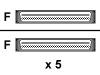 StorCase - SCSI internal cable - 68 PIN VHDCI (F) - 68 PIN VHDCI (F) - 1.8 m