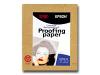 DuPont/EPSON Commercial - Matte proofing paper - bright white - Super A3/B (330 x 483 mm) - 205 g/m2 - 100 sheet(s)
