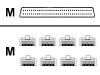 Cisco
CAB-OCTAL-ASYNC=
Cable/Lead Octal DB60>8xRJ45 Male