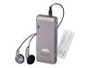 Sony Network Walkman NW-MS11 - Digital player - flash 128 MB - silver