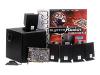 Creative Soundblaster Audigy Surround 5.1 - PC multimedia home theatre speaker system bundled with sound card ( Creative Sound Blaster Audigy Player ) - 48 Watt (Total) - black