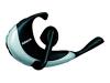 Nokia HDW 1 - Hands-free ( ear-bud ) - wireless - Bluetooth - black, silver