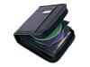 Targus New Classic Case - Case CD disk(s) - 32 discs - synthetic leather, rubber - black