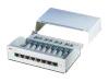 Roline - Patch panel - grey - 8 ports