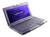 Sony VAIO PCG-C1MHP - TM5800 867 MHz - RAM 256 MB - HDD 30 GB - CD-RW / DVD-ROM combo - Mobility Radeon Bluetooth - Win XP Pro - 8.95