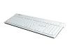 Macally iceKEY - Keyboard - USB - 108 keys - icy white
