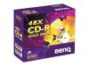 BenQ - 10 x CD-R - 700 MB ( 80min ) 48x - jewel case - storage media