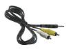 Canon C 250 - Video / audio cable - mini-phone 3.5mm (M) - RCA (M)