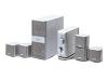 Fujitsu Soundbird Multichannel - PC multimedia home theatre speaker system - 15 Watt (Total)