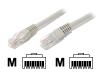 StarTech.com - Patch cable - RJ-45 (M) - RJ-45 (M) - 2.4 m - UTP - ( CAT 5e ) - moulded - grey