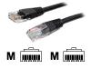 StarTech.com - Patch cable - RJ-45 (M) - RJ-45 (M) - 7.6 m - UTP - ( CAT 5e ) - moulded - black