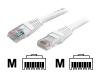 StarTech.com - Patch cable - RJ-45 (M) - RJ-45 (M) - 1.8 m - UTP - ( CAT 5e ) - moulded - white