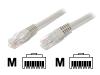 StarTech.com - Patch cable - RJ-45 (M) - RJ-45 (M) - 2.1 m - UTP - ( CAT 5e ) - moulded - grey