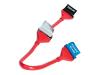 StarTech.com - IDE / EIDE cable - UDMA 66/100/133 - 40 PIN IDC (F) - 40 PIN IDC (F) - 0.5 m - rounded - red