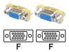 StarTech.com Slimline VGA HD15 Gender Changer - Display gender changer - HD-15 (F) - HD-15 (F)