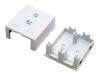 StarTech.com - Wall plate - white - 2 ports