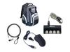 Targus RakGear Slam - Notebook carrying backpack - grey, black, silver